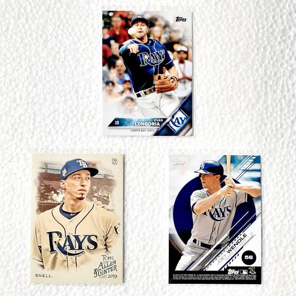MLB Other Tampa Bay Rays 9 Card Lot Bbl 27 Poshmark